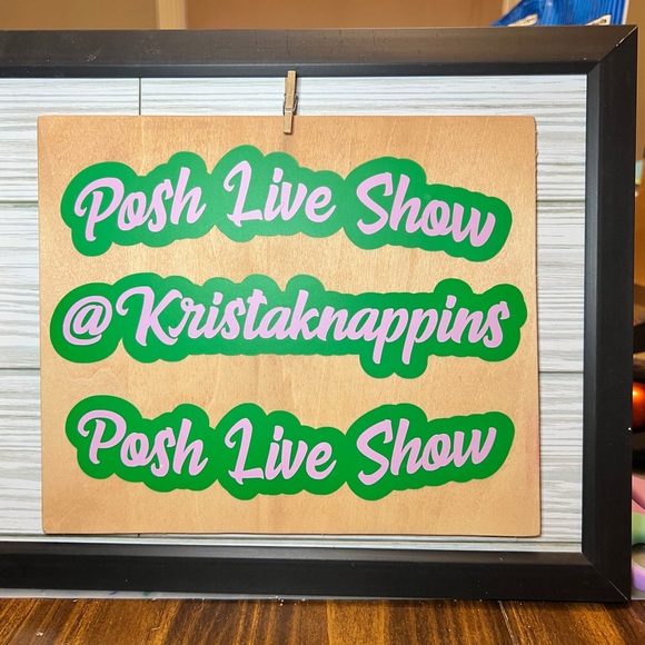 Posher Host Sign BUY IT NOW $40 - Picture 9 of 12